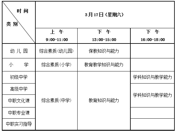 2018年上半年北京市中小学教师资格考试笔试报名公告